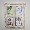Rustic frame set of 4 Square