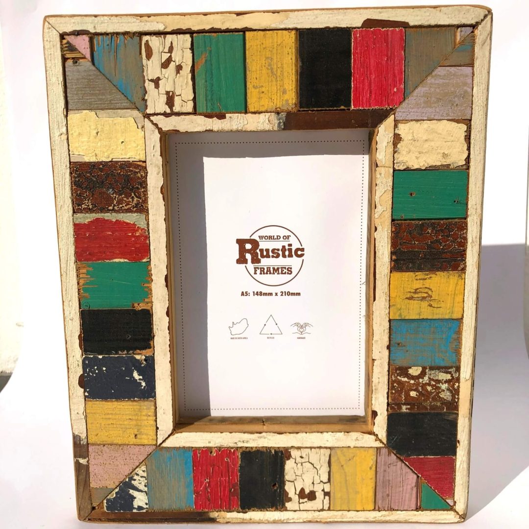Alternative view of Madiba Recycled Wooden Photo Frames