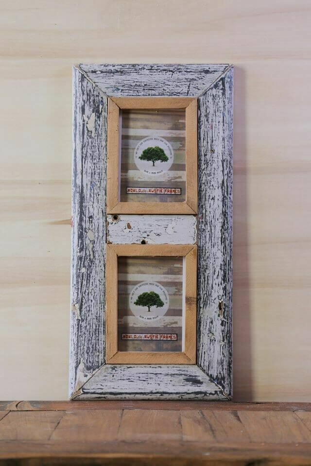 A6 rustic frame set of 2