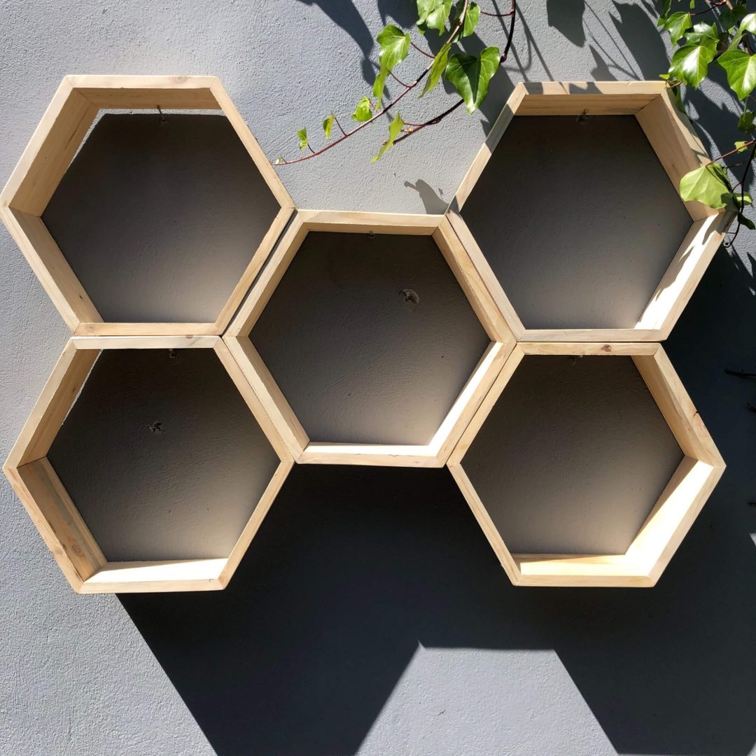 Hexagon Shelves