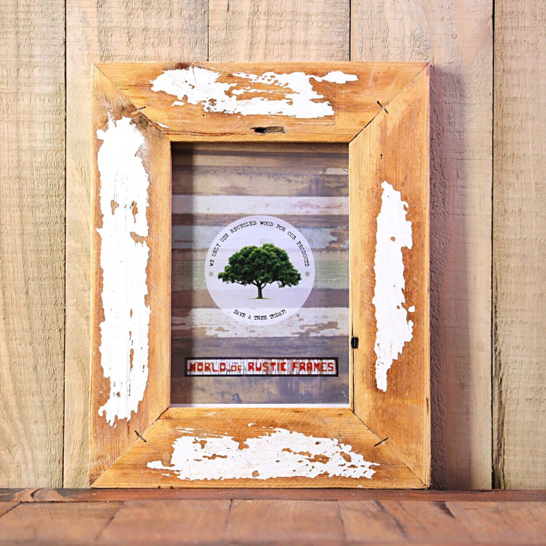 Natural Rustic A5 Picture Frame
