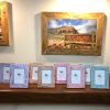 Mini picture frame pack of 8