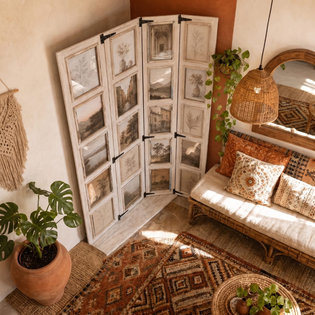 Wall of Fame 4 panel room divider - Image 3