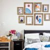 8 Piece Natural Touch Picture Frame Set